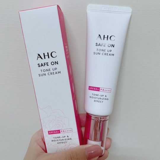 AHC Safe On Tone Up Sun Cream SPF50+ PA++++ 50ml - LMCHING Group Limited