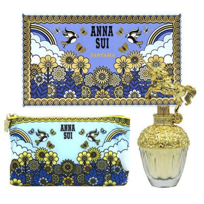 ANNA SUI Fantasia Spring 2021 Conjunto de Perfumes para Presente 30ml + Bolsa