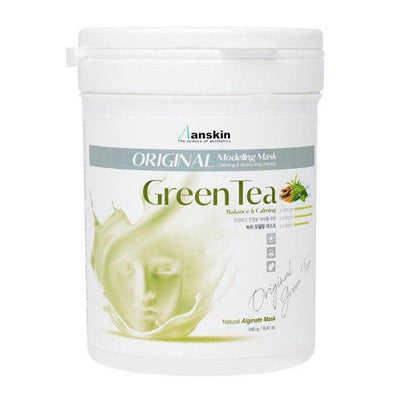 ANSKIN قناع نمذجة من الشاي الأخضر (موازنة وتهدئة) 240 جرام