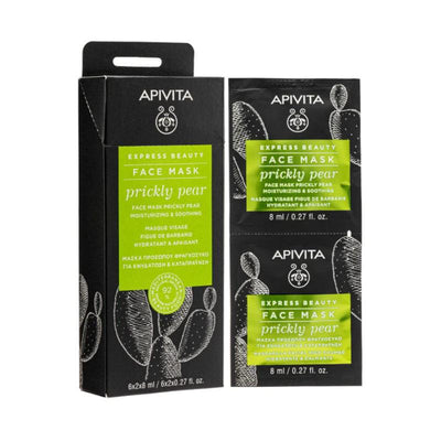 APIVITA Express Beauty Face Mask With Prickly Pear 8ml x 12
