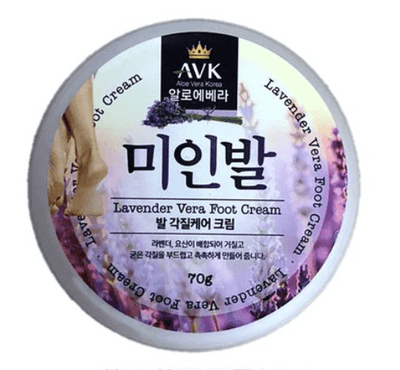 AVK Crème pour les pieds à la lavande et à la verveine 70 g