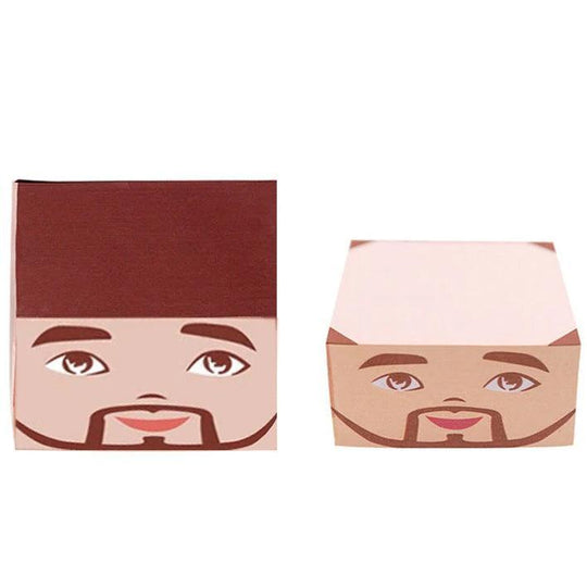 Bald Head Sticky Notes (