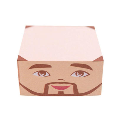 Bald Head Sticky Notes (#Men) 1pc - LMCHING Group Limited