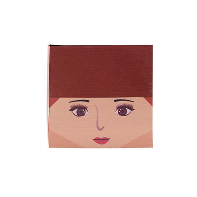 Bald Head Sticky Notes (#Women) 1pc - LMCHING Group Limited