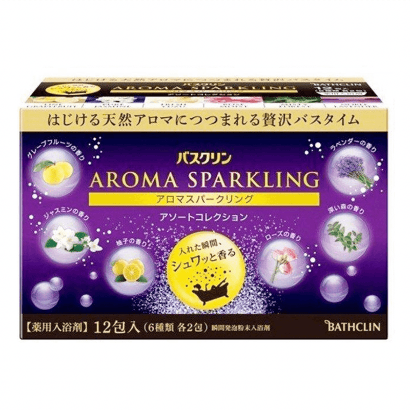 Bathclin Aroma Sparkling Assortment Collection 30g x 12 - LMCHING Group Limited