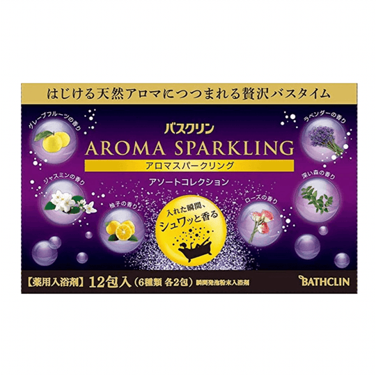 Bathclin Aroma Sparkling Assortment Collection 30g x 12 - LMCHING Group Limited