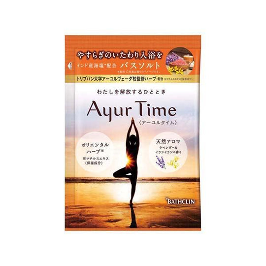 Bathclin Ayur Time Bath Salt Six Times Collections 40g x 6 - LMCHING Group Limited