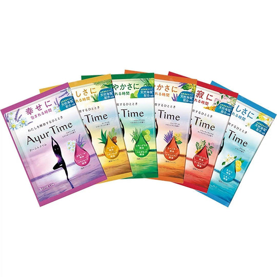 Bathclin Ayur Time Bath Salt Six Times Collections 40g x 6 - LMCHING Group Limited