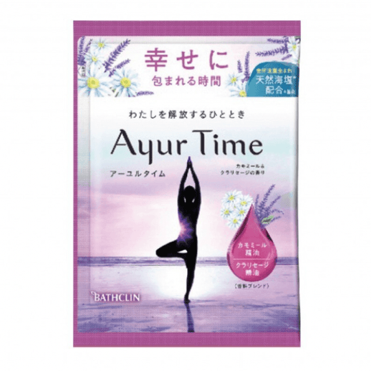 Bathclin Ayur Time Bath Salt Six Times Collections 40g x 6 - LMCHING Group Limited