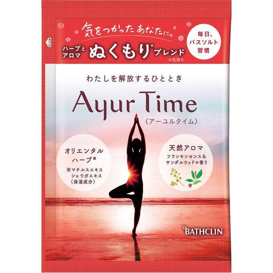 Bathclin Ayur Time Bath Salt Six Times Collections 40g x 6 - LMCHING Group Limited