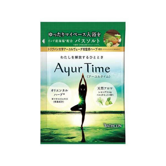 Bathclin Ayur Time Bath Salt Six Times Collections 40g x 6 - LMCHING Group Limited