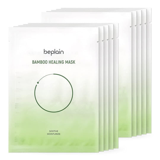 BEPLAIN Bamboo Healing Mask 27g x 10pcs - LMCHING Group Limited