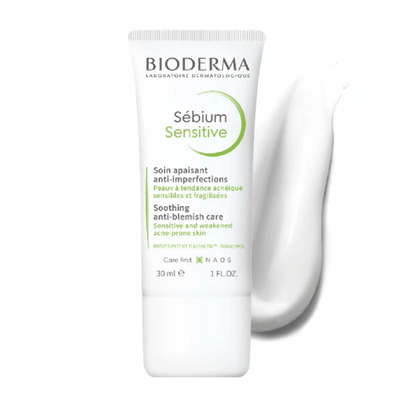 Bioderma Sébium Sensitive Crème de soin apaisante anti-imperfections 30 ml
