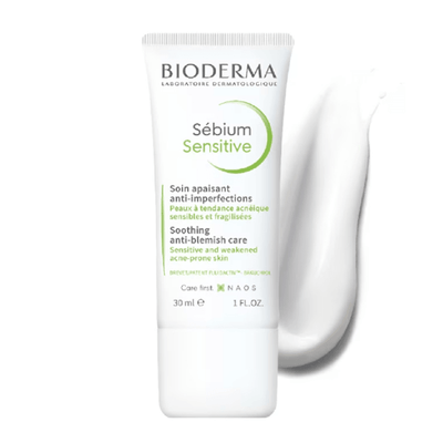 Bioderma Kem Dưỡng Dành Cho Da Mụn Và Da Nhạy Cảm Sebium Sensitive 30ml