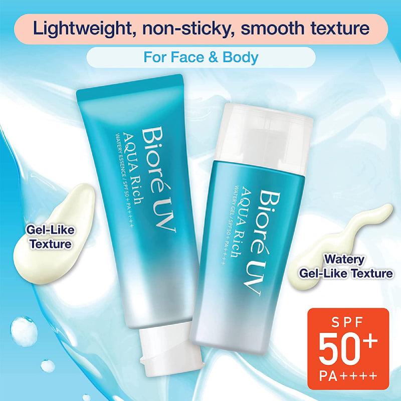 Biore UV Aqua Rich Watery Gel Sunscreen SPF50+ PA++++ 70ml - LMCHING Group Limited