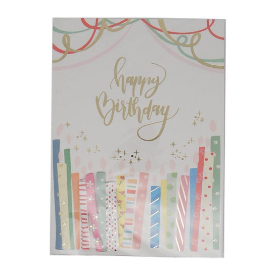 Birthday Card With Music (Candle) 1pc - LMCHING Group Limited