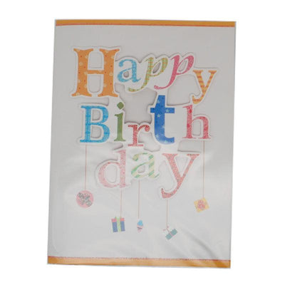 Birthday Card With Music (Decoration) 1pc