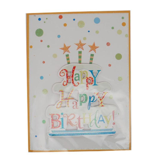 Birthday Card With Music (Dot) 1pc - LMCHING Group Limited