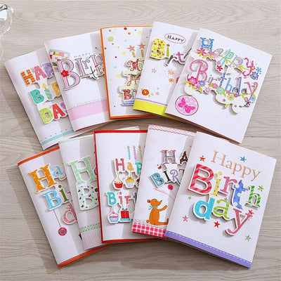 Birthday Card With Music (Flower) 1pc - LMCHING Group Limited