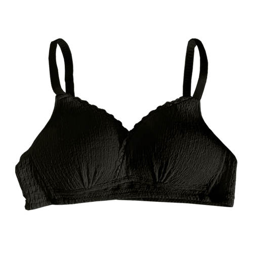 Black Lace Criss-Cross Bralette 1pc - LMCHING Group Limited