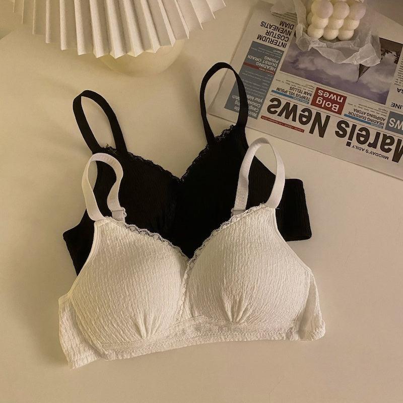 Black Lace Criss-Cross Bralette 1pc - LMCHING Group Limited