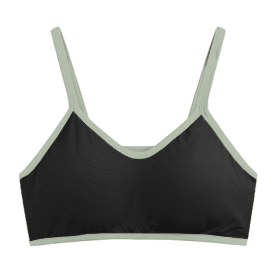 Black Sports Bra (With Detachable Chest Pad) 1pc - LMCHING Group Limited