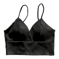 Black Tube Top Vest (With Chest Pad) 1pc - LMCHING Group Limited