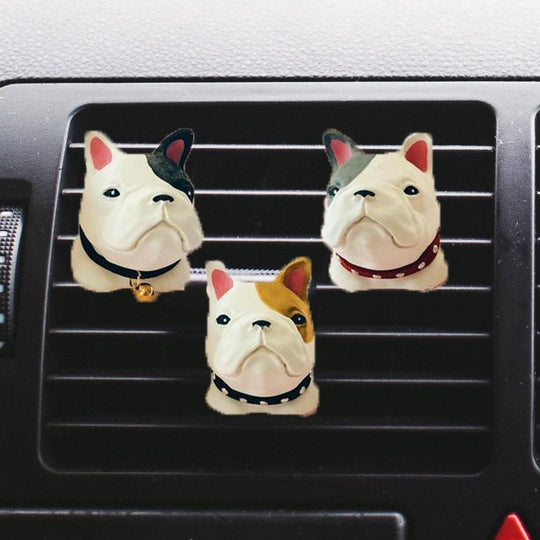 Bysolfactory USA Handmade French Bulldog Car Odor Eliminating Air Fresheners 1pc - LMCHING Group Limited