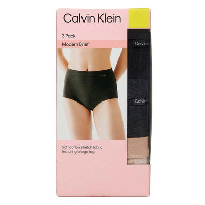 Calvin Klein Ladies Modern Brief (M Size) 3pcs - LMCHING Group Limited