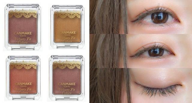 Canmake Velvety Fit Colors Eye Shadow 1pc - LMCHING Group Limited