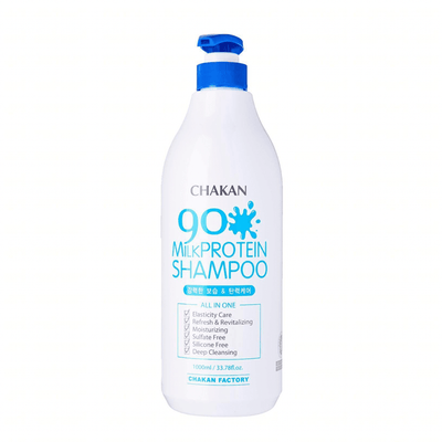 Chakan Factory 90% Milk Protein Shampoo Large Volume 1000ml - LMCHING Group Limited
