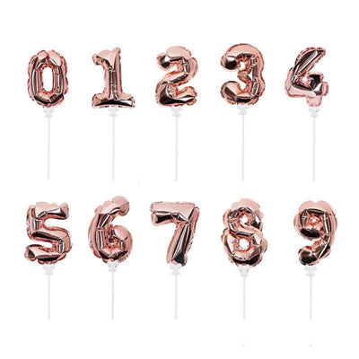 Champagne Number Party Ballon 1pc