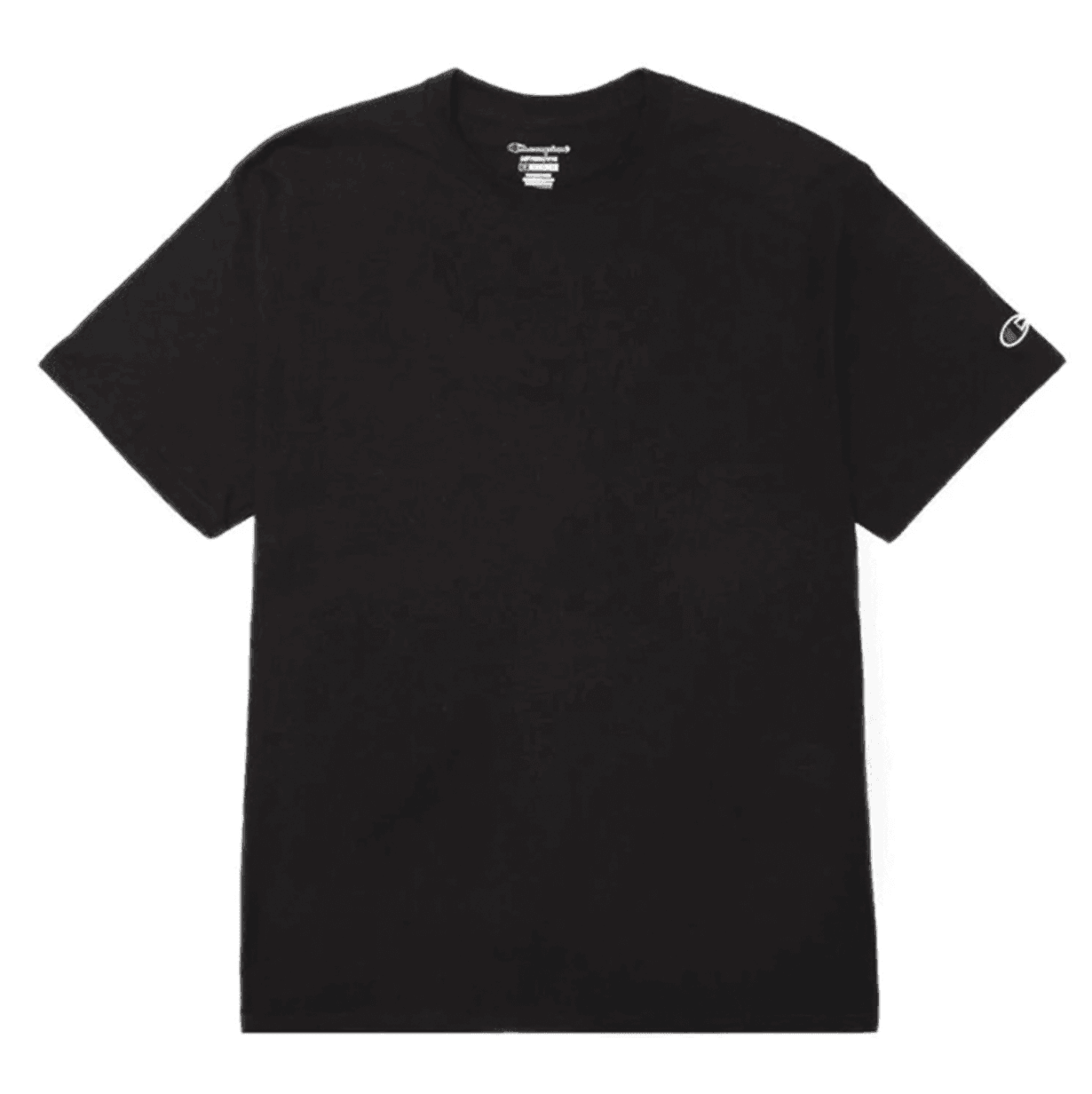 Champion Black T425 Plain Short-Sleeve T-Shirt (Korean Version) 1pc - LMCHING Group Limited