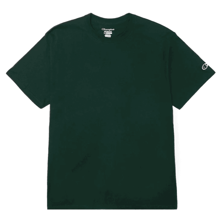 Champion Dark Green T425 Plain Short Sleeve T Shirt Korean Version 1 LMCHING Group Limited