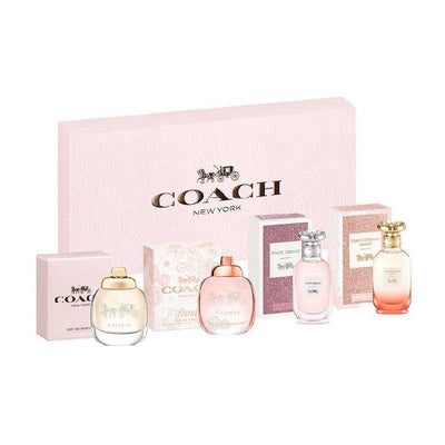 COACH Mini Variety Eau De Parfum Set caja regalo 4.5ml x 4