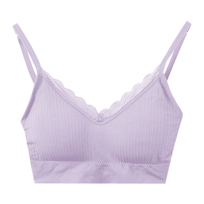 Comfortable Purple Lace Bralette 1pc - LMCHING Group Limited