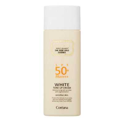 Coreana ORTHIA Perfect Collagen TM 24K Rose Gold Essence White Tone Up Cream SPF50+PA++++ 50ml