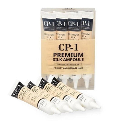 CP-1 Ensemble d'ampoules premium pour cheveux soyeux 20 ml x 4