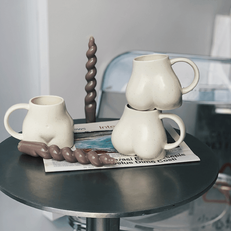 Creative Butt Shape Mug 1pc - LMCHING Group Limited