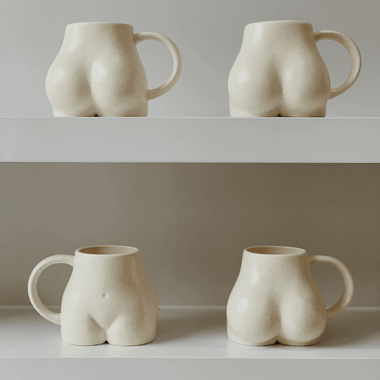 Creative Butt Shape Mug 1pc - LMCHING Group Limited