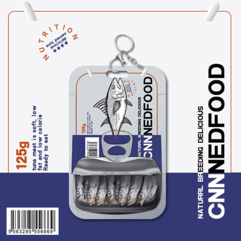 Creative Canned Tuna Card Holder 1pc - LMCHING Group Limited