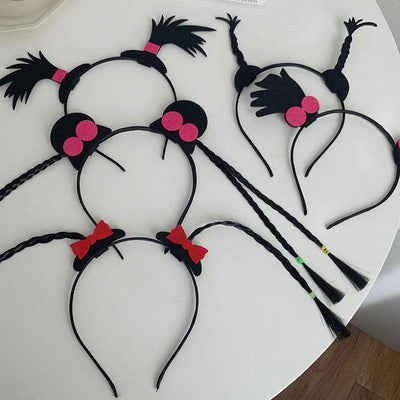 Cute Pigtails Hair Band 1pc - LMCHING Group Limited