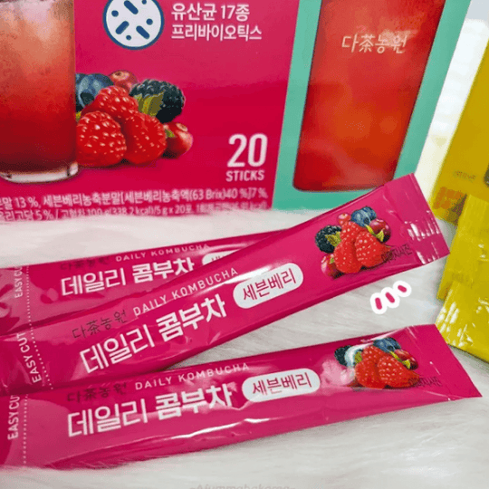 Danongwon Daily Kombucha Sevenberries 5g x 20 + FREE Tumbler 1pc - LMCHING Group Limited