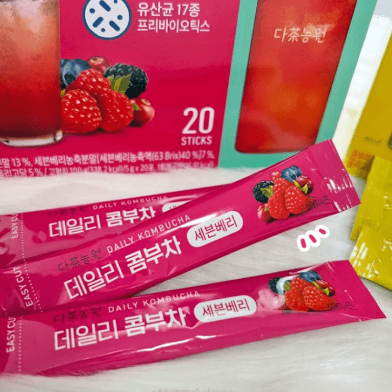 Danongwon Daily Kombucha Sevenberries 5g x 20 + FREE Tumbler 1pc - LMCHING Group Limited