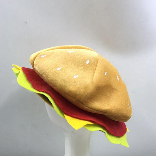 Delicious Hamburger Hat 1pc - LMCHING Group Limited