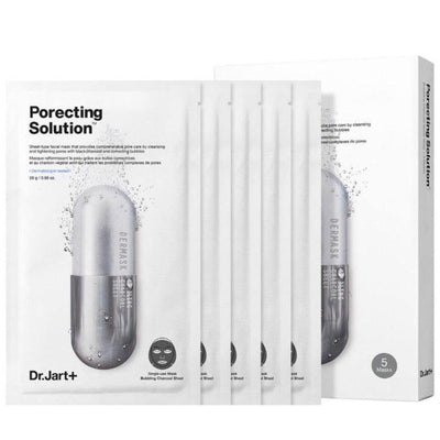 Dr. Jart+ Hàn Quốc Mặt Nạ Sủi Bọt Dermask Ultra Jet Porecting Solution Bubble Mask (Se Khít Lỗ Chân Lông) 28g x 5 miếng