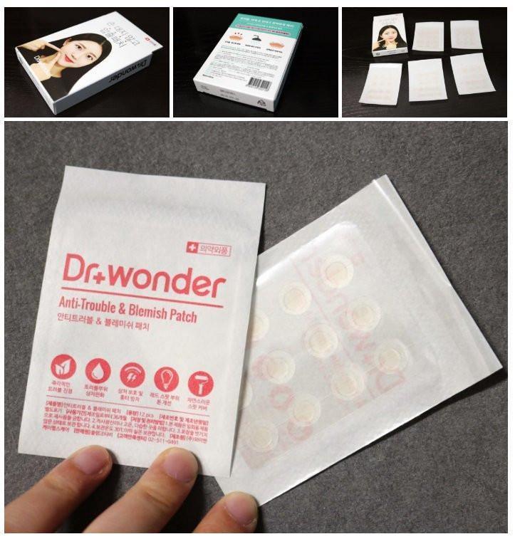 Dr+ Wonder Anti Spot Acne & Pimple Removing Sticker Patch (Green Box-Invisiable Version) 60pcs/box - LMCHING Group Limited