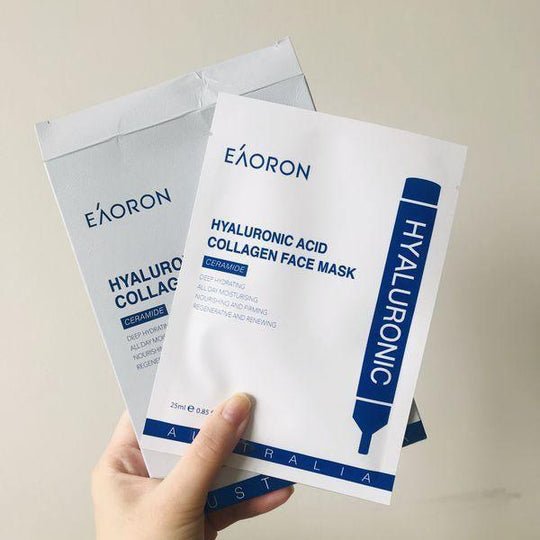 EAORON Hyaluronic Acid Collagen Facial Mask (Moisturising) 25ml x 5pcs - LMCHING Group Limited