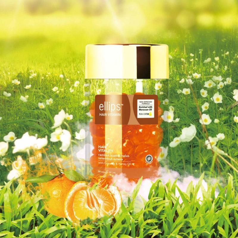 Ellips Hair Vitamin Oil (Orange) 1ml x 50pcs - LMCHING Group Limited
