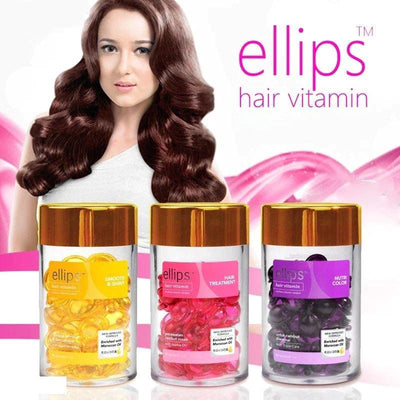 ellips Hair Vitamin Oil (Pink) 1ml x 50pcs - LMCHING Group Limited
